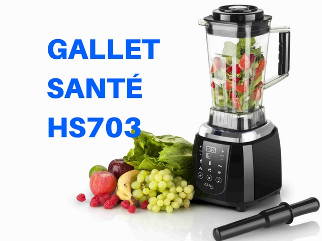 Stolní mixér Gallet Santé Smoothie HS 703